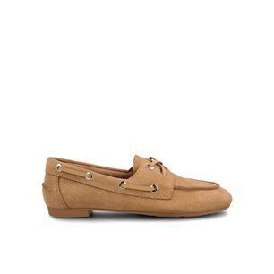 Mocas&iacute;n Mujer Bata Virginia Caf&eacute; Claro